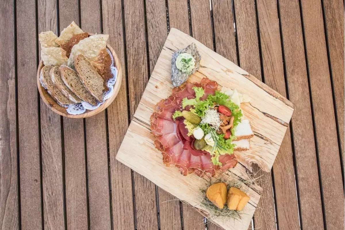 A tavola al Plunhof Hotel